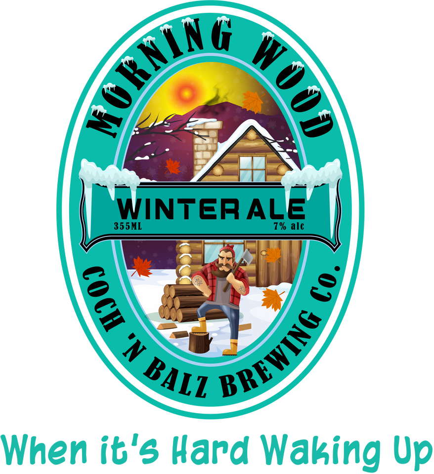 Morning Wood Winter Ale - Apparel and Glassware