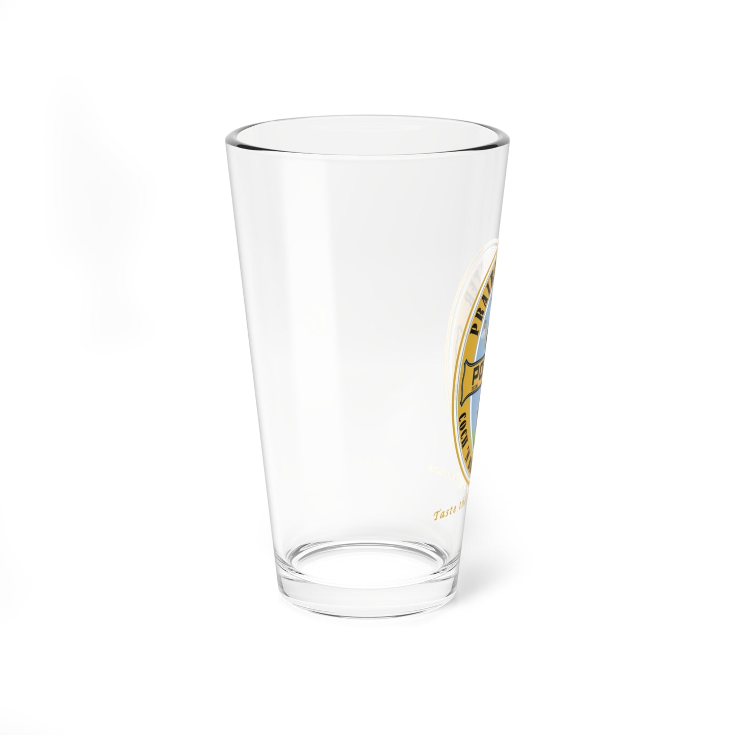 16oz Traditional Prairie Oyster Pint Glass