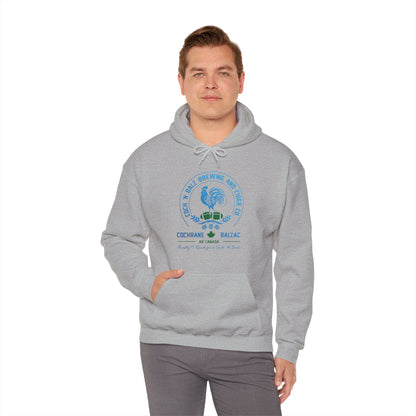 Unisex Blue/Green Logo Hoodie