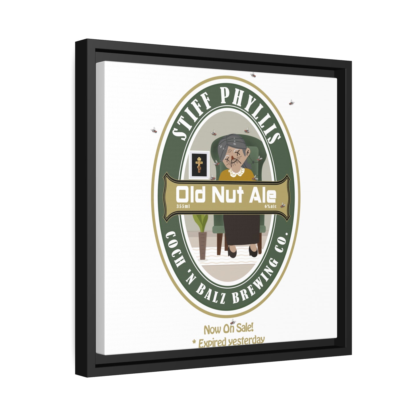 Old Nut Ale Matte Canvas