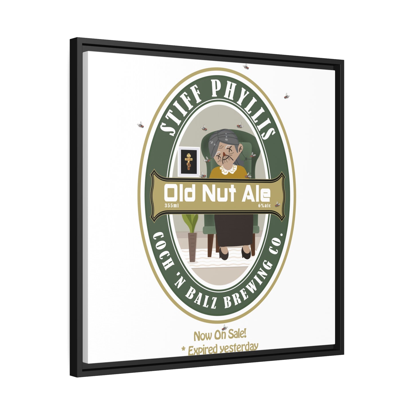 Old Nut Ale Matte Canvas