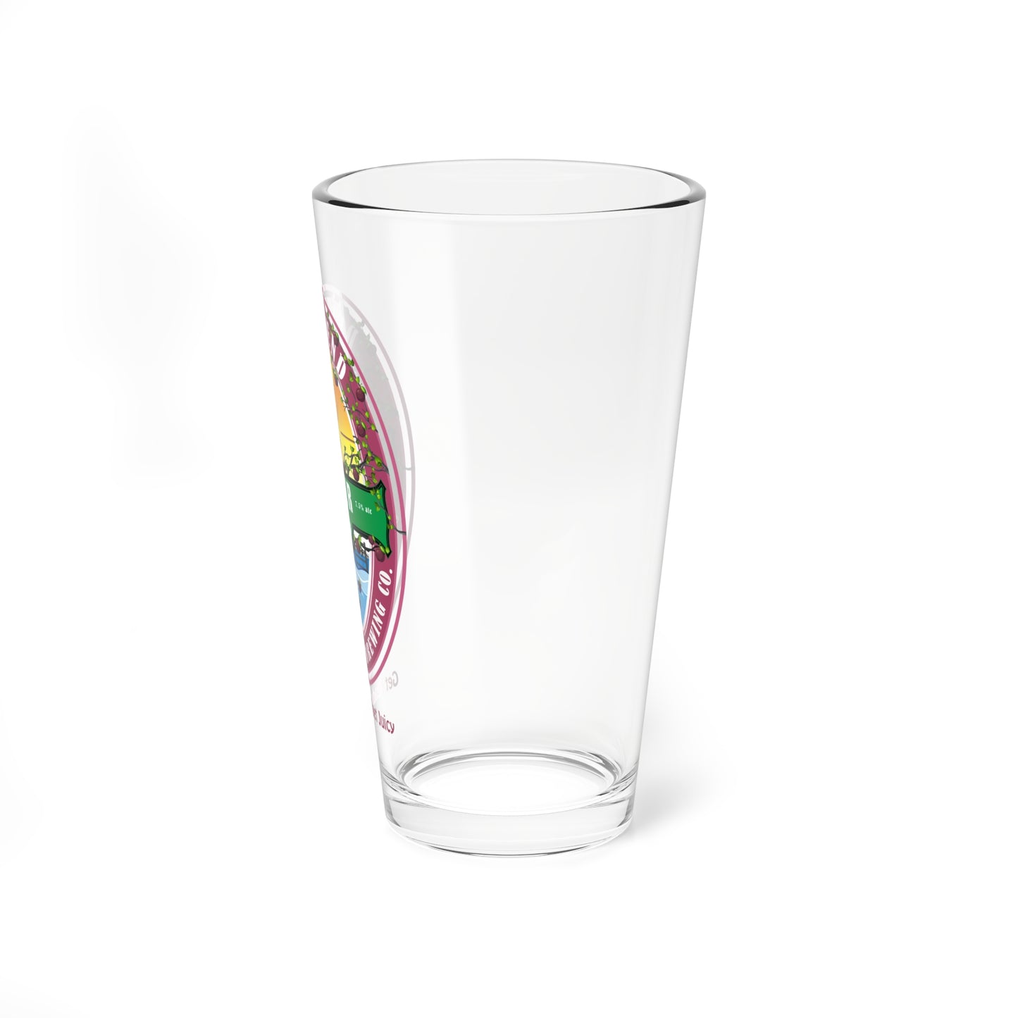 16oz Plum Cider Pint Glass