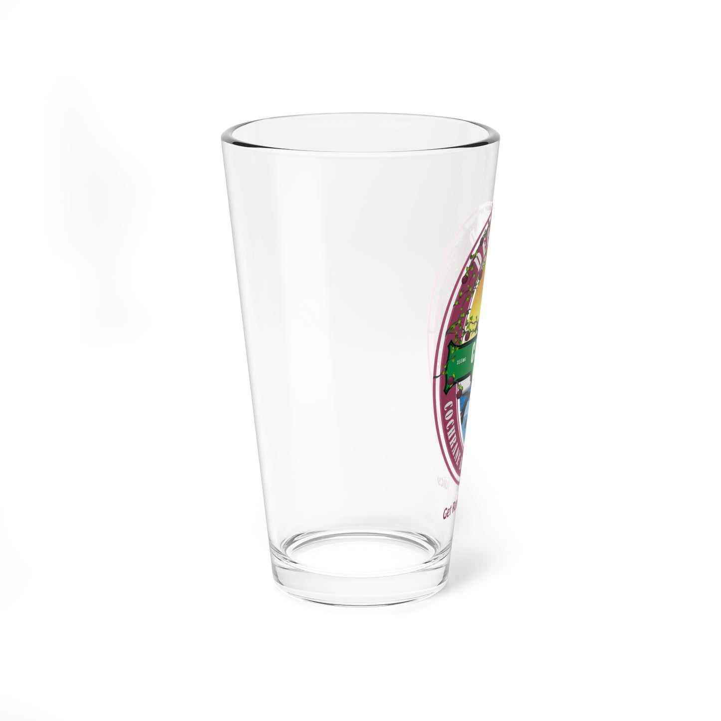 16oz Plum Cider Pint Glass