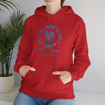 Unisex Blue/Green Logo Hoodie