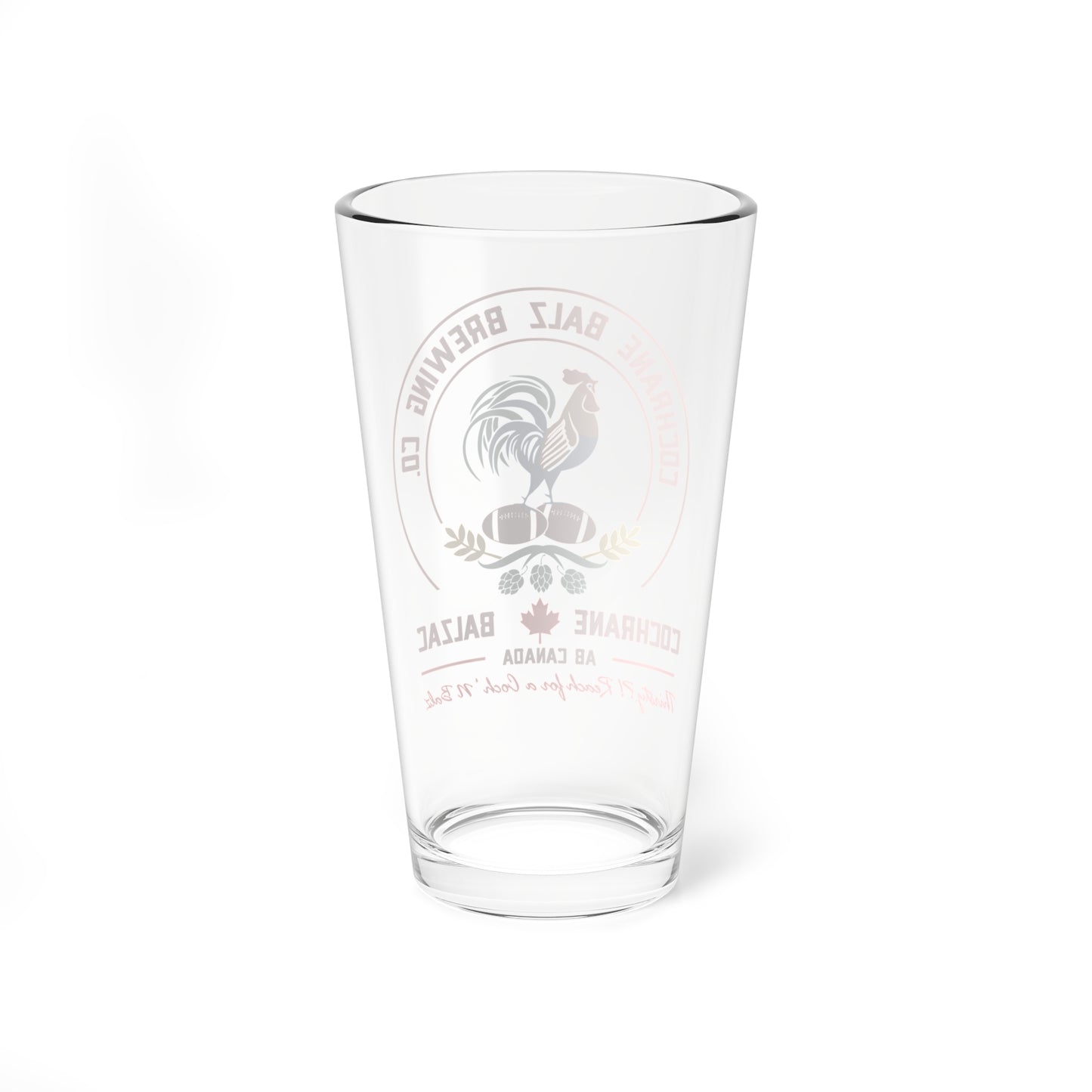 16oz Classic Logo Pint Glass