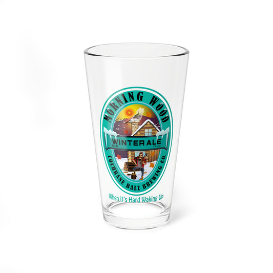 16oz Winter Ale Pint Glass