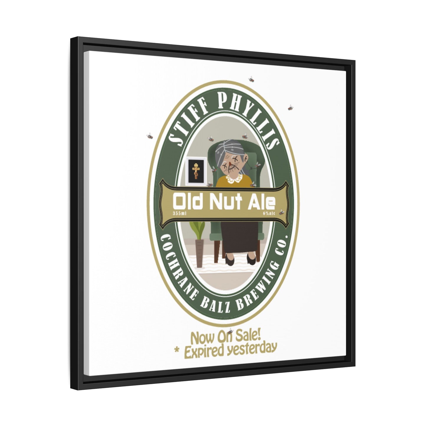 Stiff Phyllis Old Nut Ale Matte Canvas