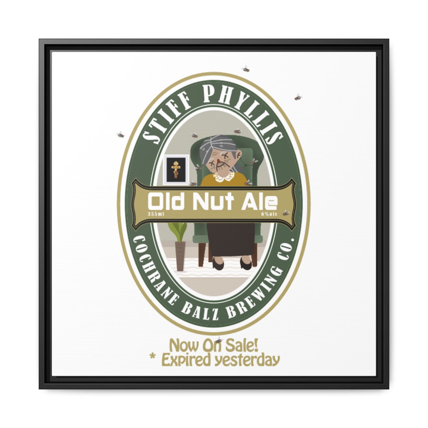 Stiff Phyllis Old Nut Ale Matte Canvas