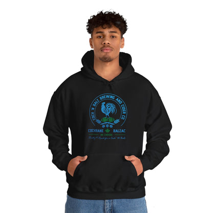 Unisex Blue/Green Logo Hoodie