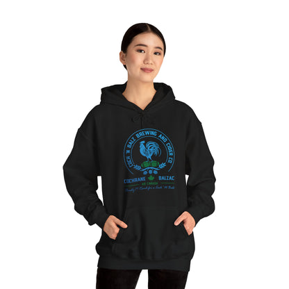 Unisex Blue/Green Logo Hoodie