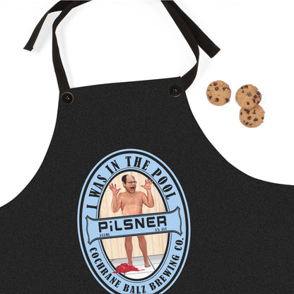 I Was in the Pool Pilsner Apron