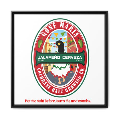 Jalapeño Cerveza Matte Canvas