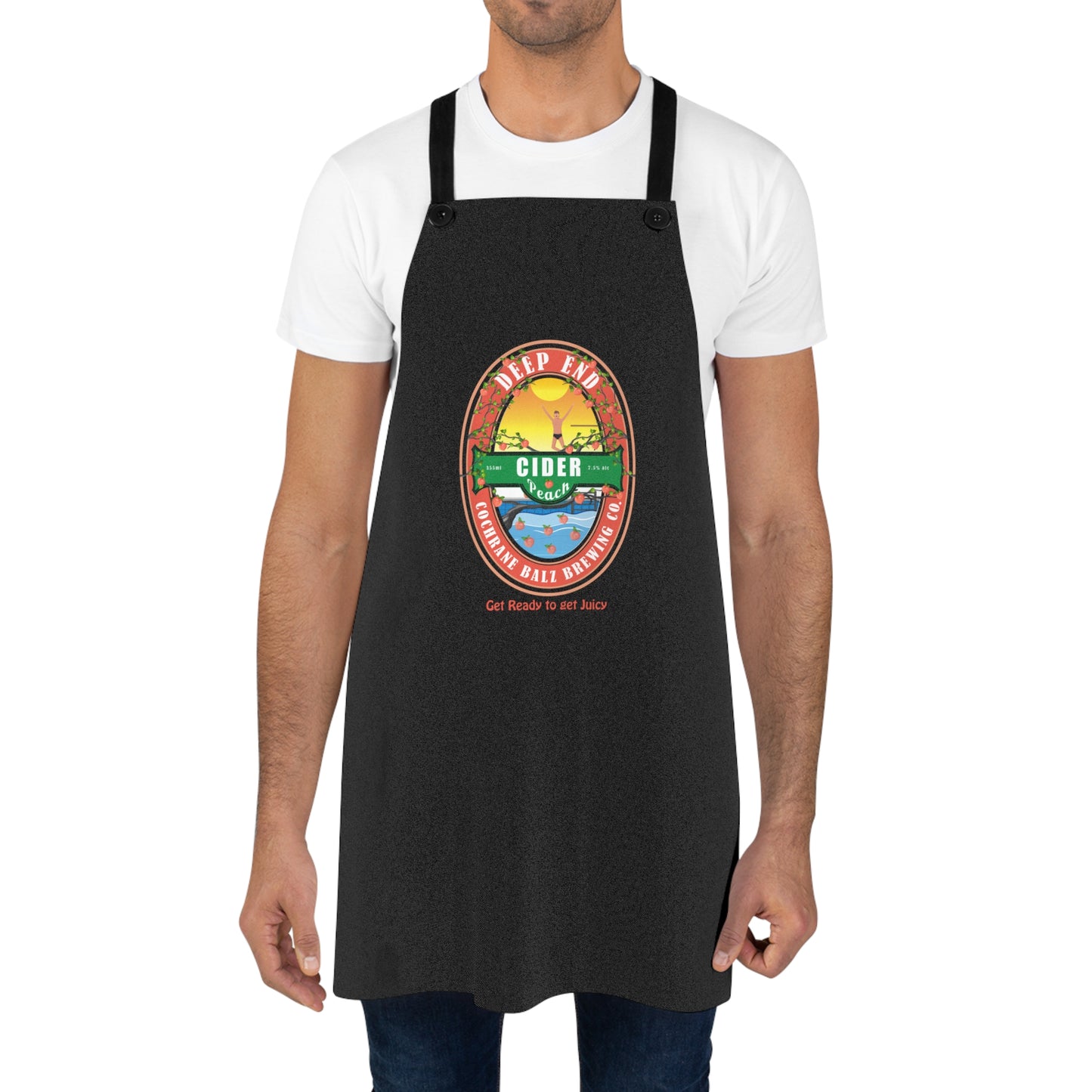 Peach Cider Apron