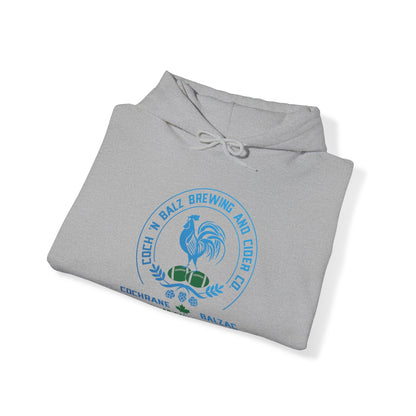 Unisex Blue/Green Logo Hoodie