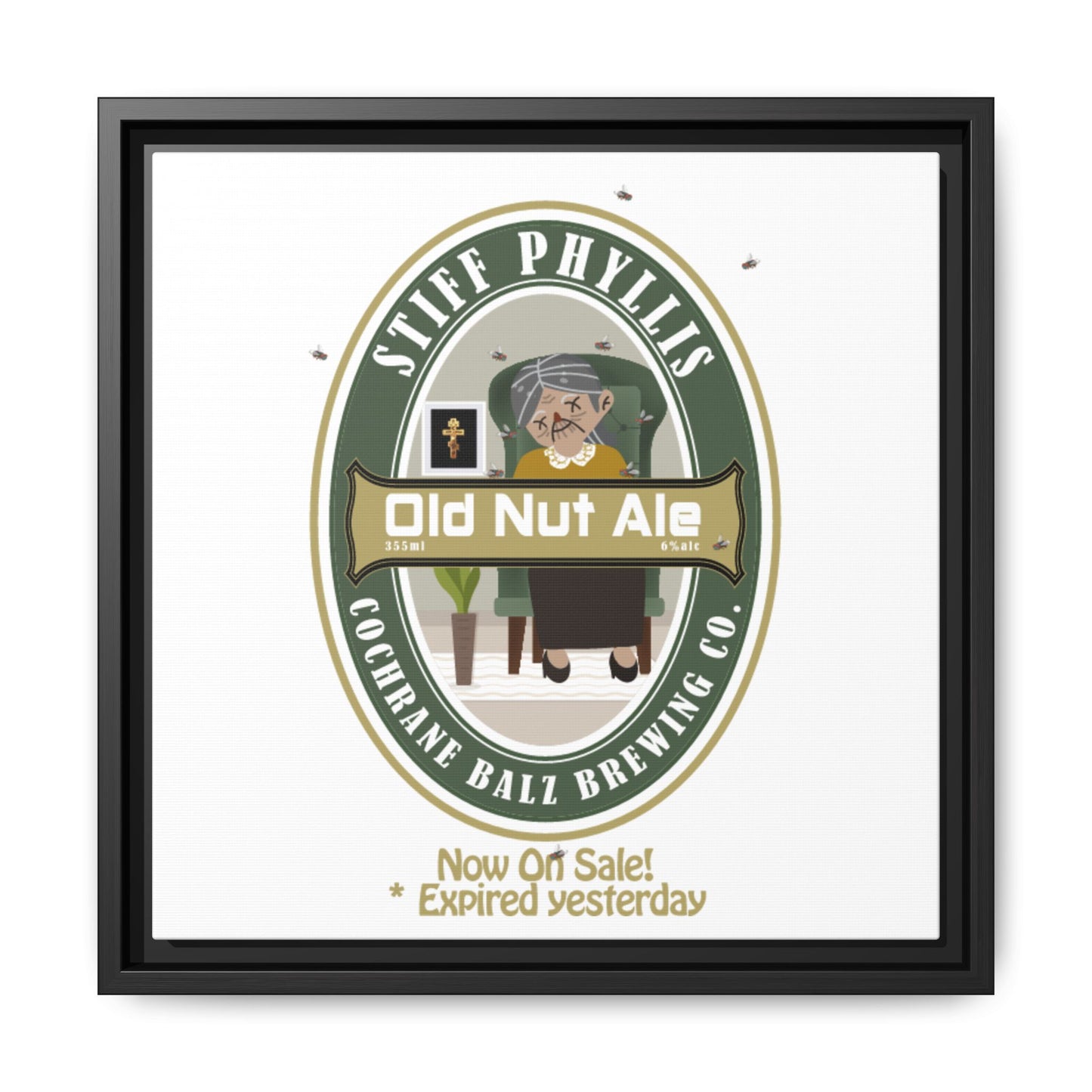 Stiff Phyllis Old Nut Ale Matte Canvas