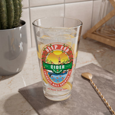 16oz Peach Cider Pint Glass