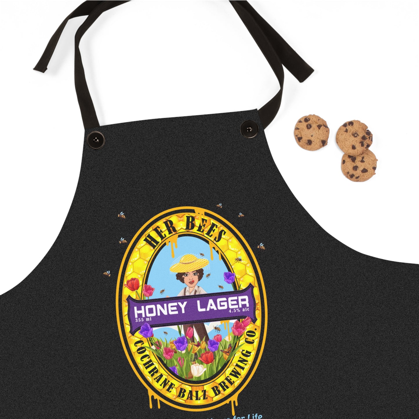 Her Bees Lager Apron