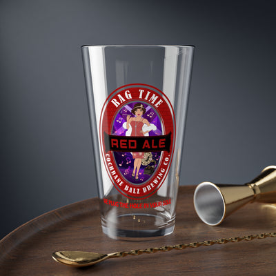 16oz Rag Time Red Ale Pint Glass