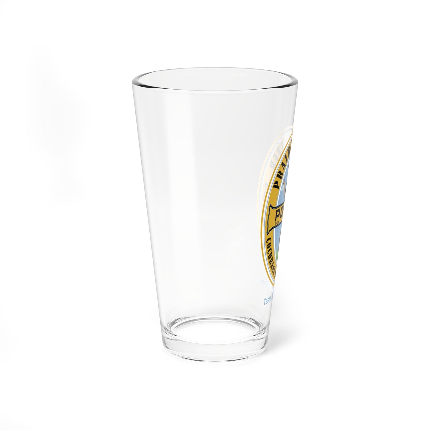 16oz Prairie Oyster Pint Glass