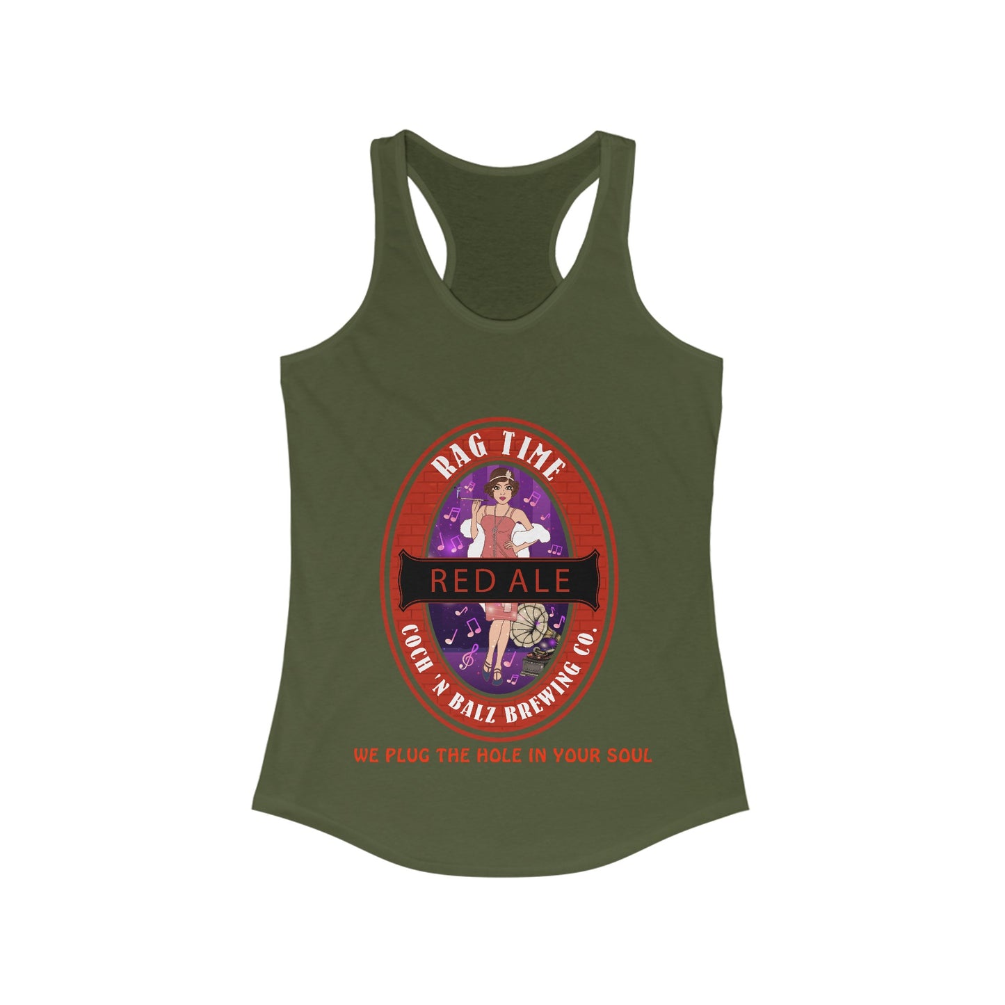 Women's Rag Time Red Ale Tank