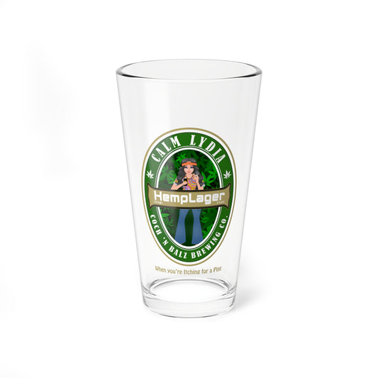 16oz Calm Lydia Pint Glass