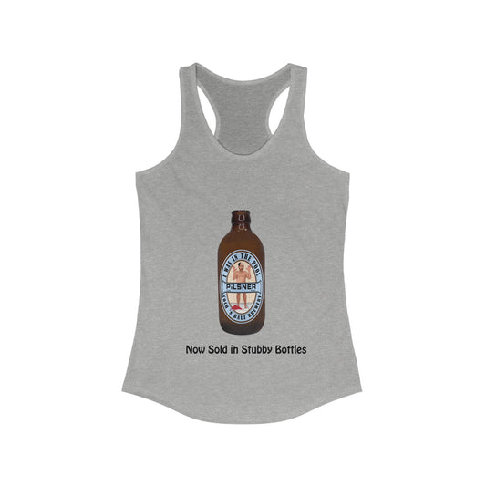 Women's I Was in the Pool Pilsner Bottle Tank