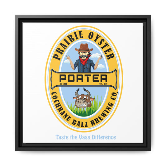 Prairie Oyster Porter Matte Canvas