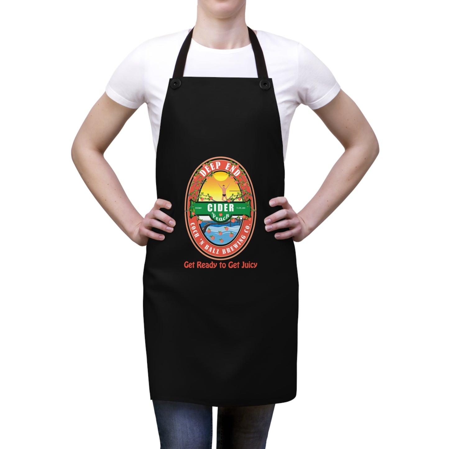 Peach Cider Apron