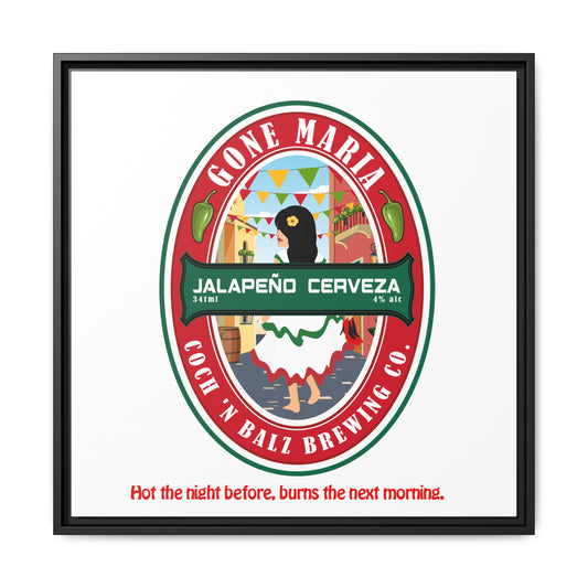 Jalapeño Cerveza Matte Canvas