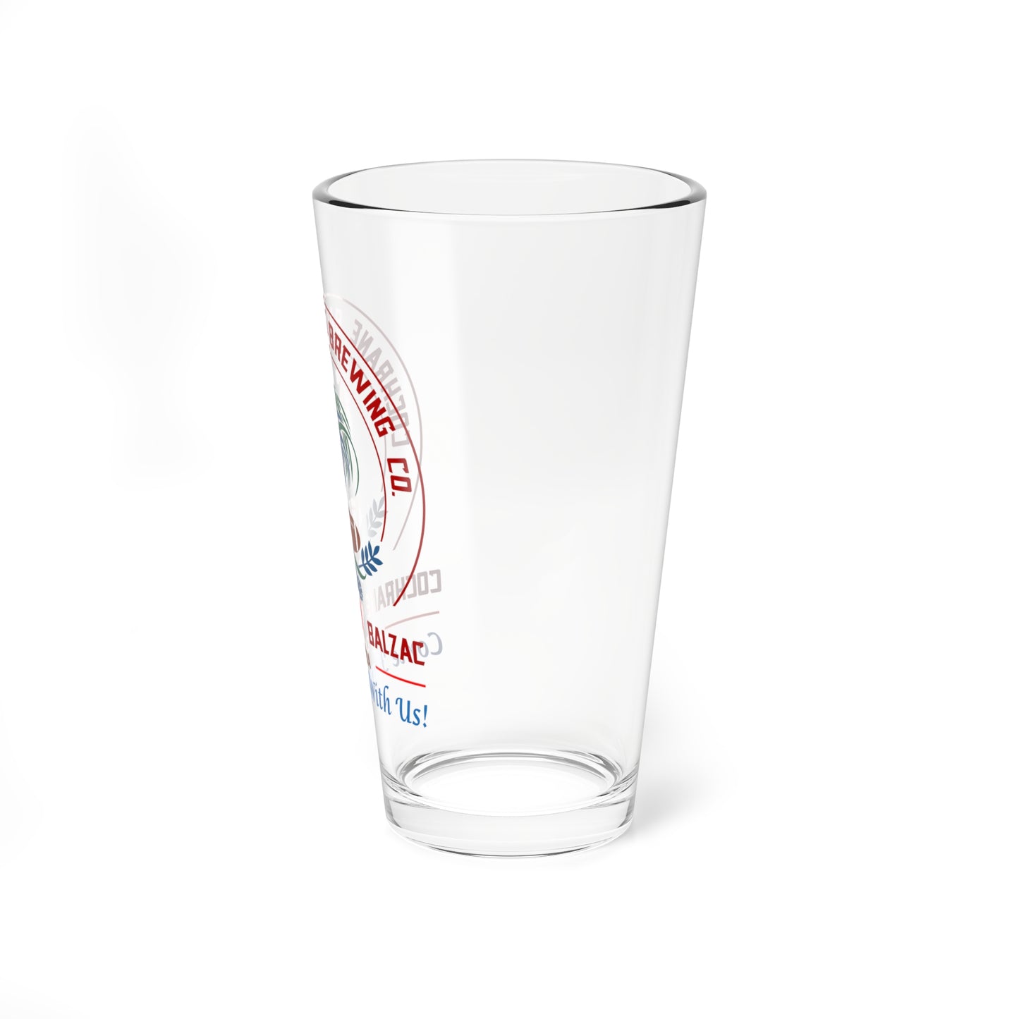 16oz Classic Logo Pint Glass