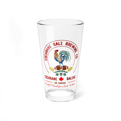 16oz Classic Logo Pint Glass